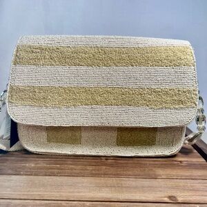 America & Beyond Beaded Bag